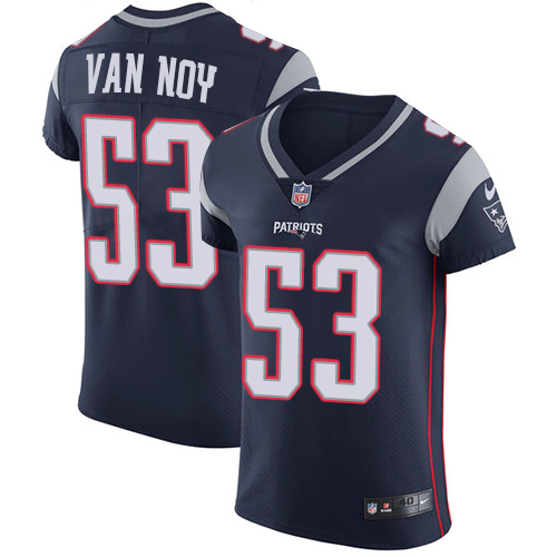 Nike Patriots #53 Kyle Van Noy Navy Blue Team Color Men's Stitched NFL Vapor Untouchable Elite Jersey